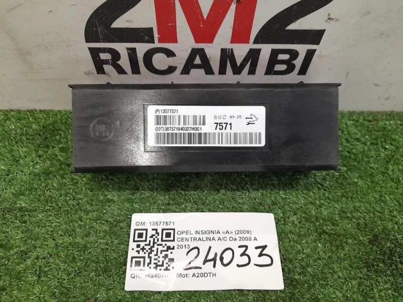 Centralina AC 13577571 Opel Insignia A 2009