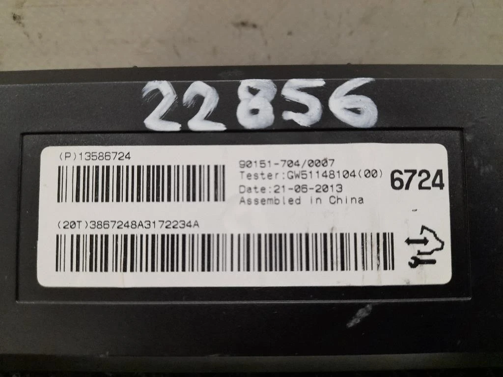 Centralina AC 13586724 Opel Mokka 2013