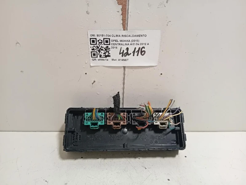Centralina AC 90151-704 CLIMA RISCALDAMENTO Opel Mokka 2013