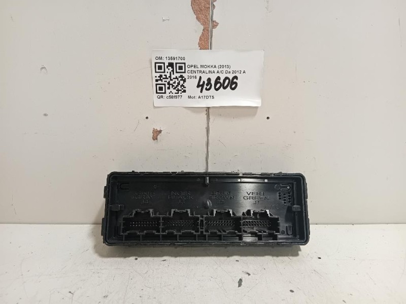 Centralina AC 13591700 Opel Mokka 2013