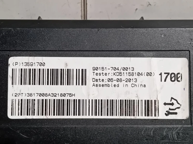 Centralina AC 13591700 Opel Mokka 2013