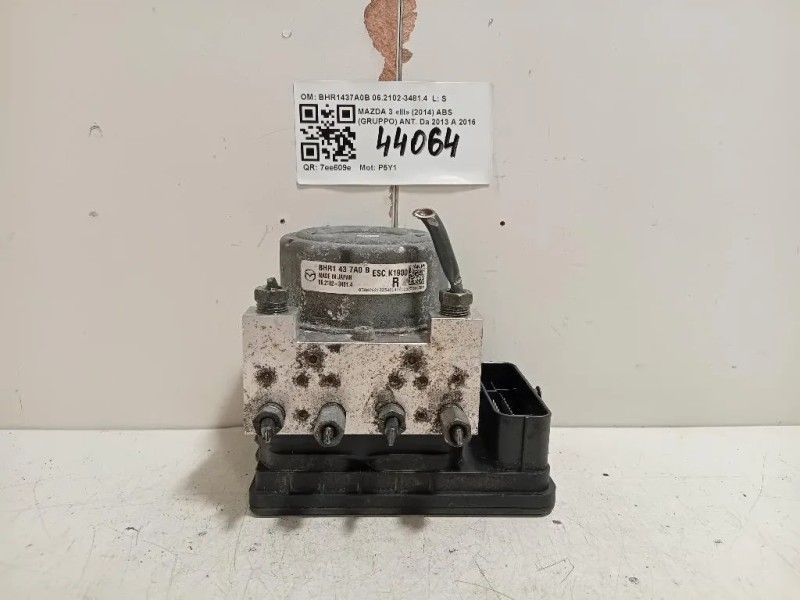 ABS Gruppo ANT BHR1437A0B 062102-34814 Mazda 3 III 2014