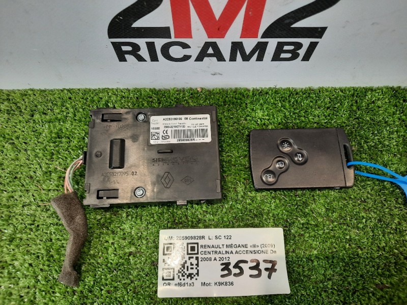 Centralina Accensione 285909828R Renault Mégane III 2009