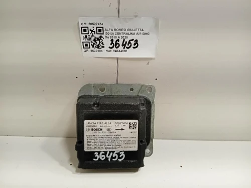 Centralina Air-bag 50527474 Alfa Romeo Giulietta 2010