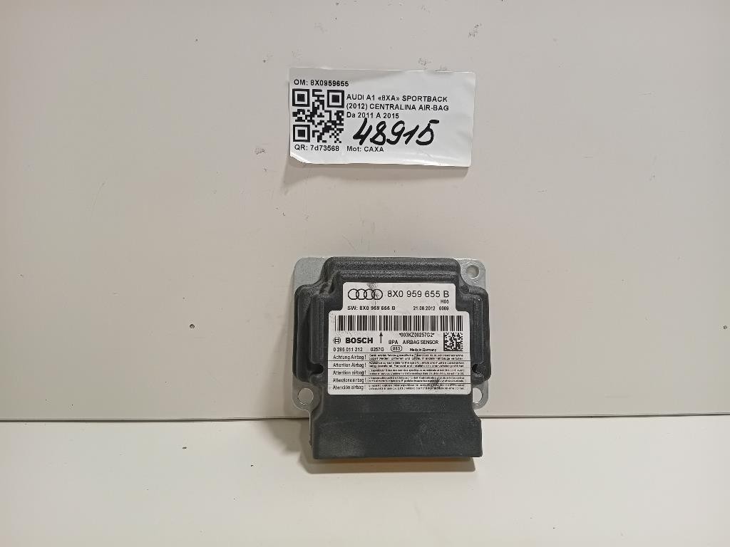 Centralina Air-bag 8X0959655 Audi A1 8XA Sportback 2012