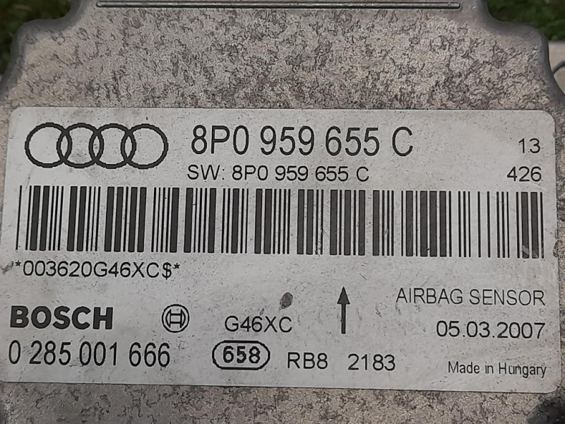 Centralina Air-bag 8P0959655C Audi A3 8P1 2004