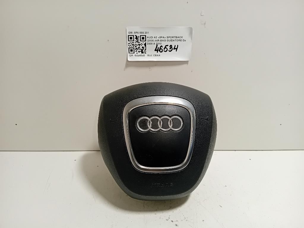 Air-bag Guidatore 8P0 880 201 Audi A3 8PA Sportback 2008