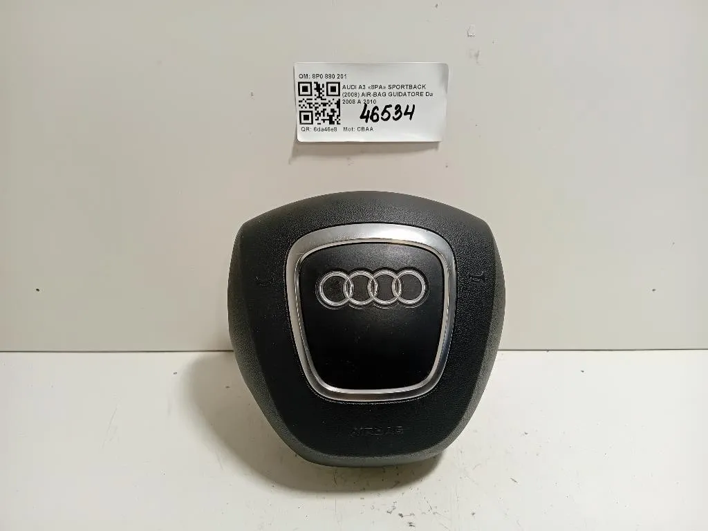 Air-bag Guidatore 8P0 880 201 Audi A3 8PA Sportback 2008