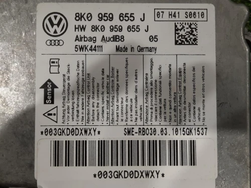 Centralina Air-bag 8K0 959 655 J Audi A4 8EC 2005