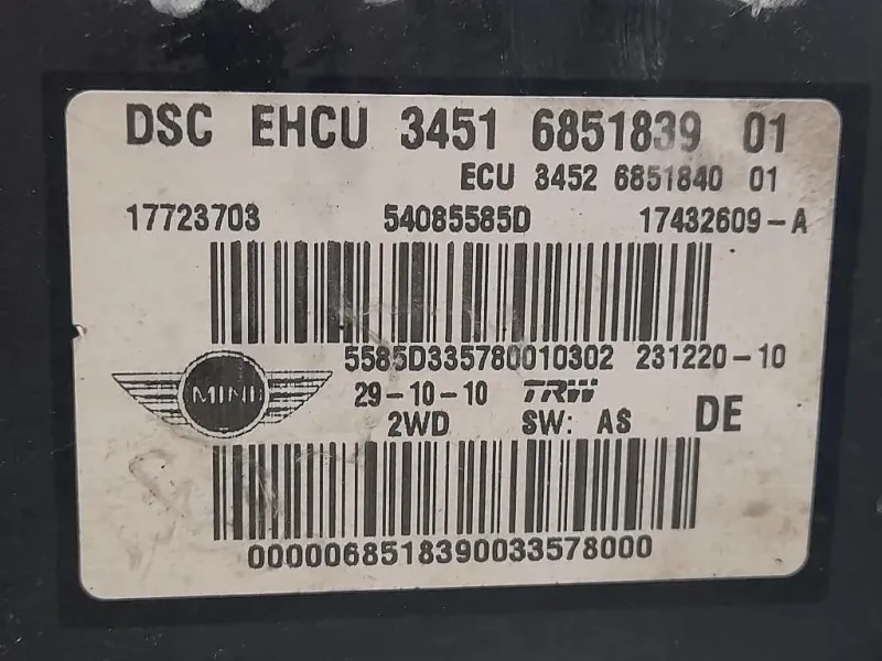 ABS Gruppo ANT 685183901 34516851839 Mini MINI ONE F55 2014