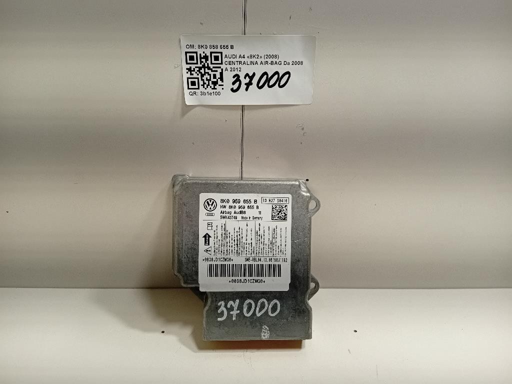 Centralina Air-bag 8K0 858 655 B Audi A4 8K2 2008