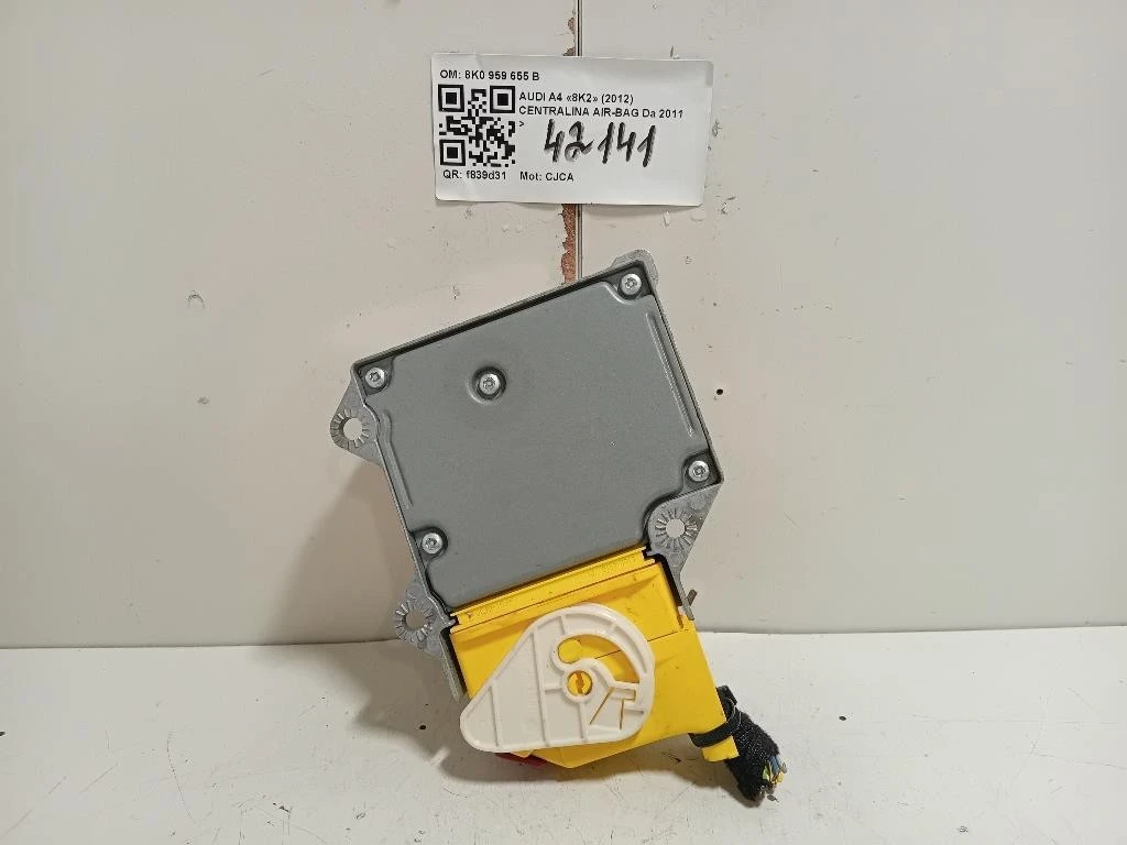 Centralina Air-bag 8K0 959 655 B Audi A4 8K2 2012