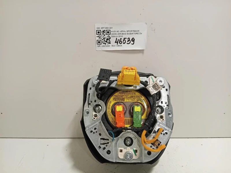 Air-bag Guidatore 8P7 880 201 Audi A3 8PA Sportback 2008