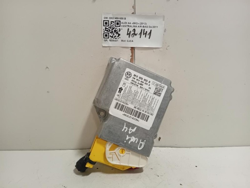 Centralina Air-bag 8K0 959 655 B Audi A4 8K2 2012