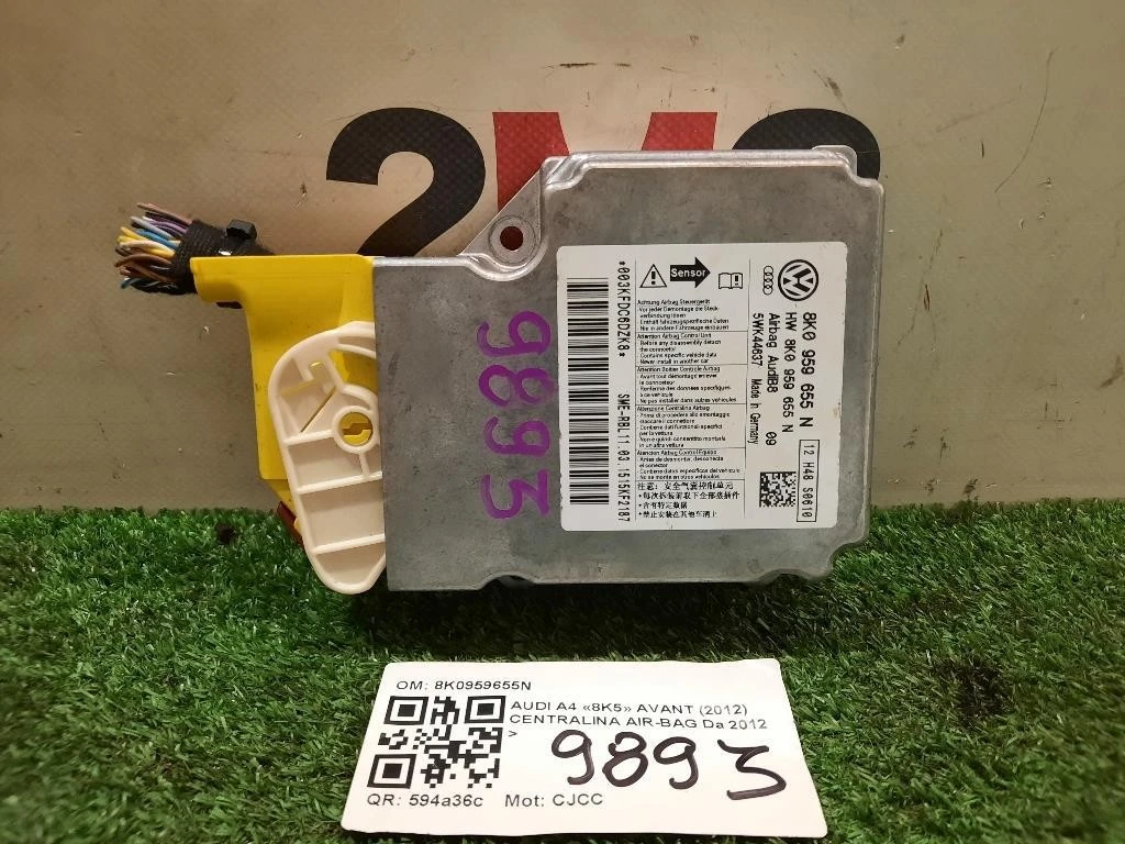 Centralina Air-bag 8K0959655N Audi A4 8K5 Avant 2012