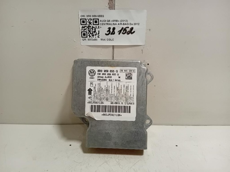 Centralina Air-bag 8R0 959 655G Audi Q5 8RB 2012