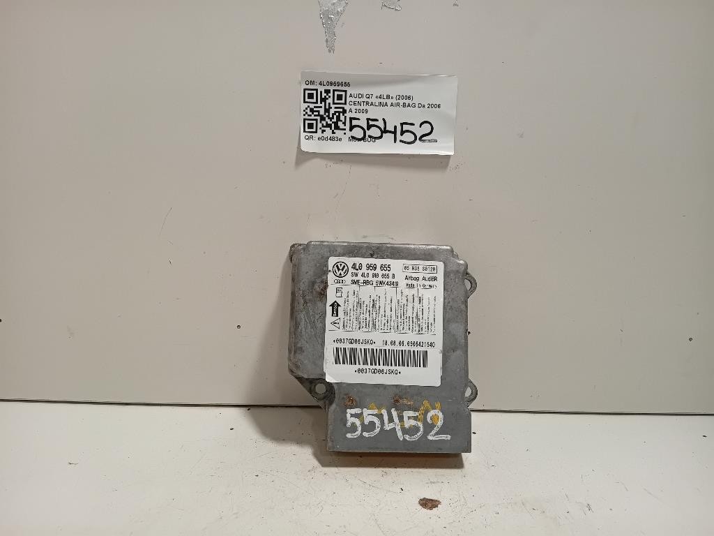 Centralina Air-bag 4L0959655 Audi Q7 4LB 2006