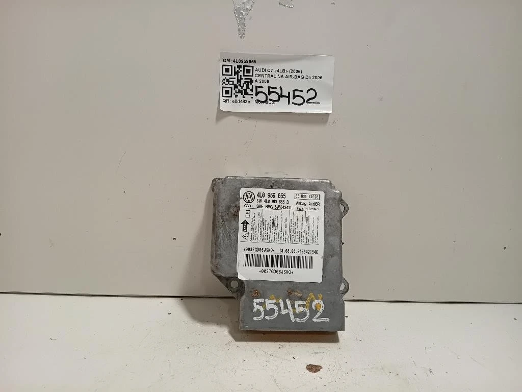 Centralina Air-bag 4L0959655 Audi Q7 4LB 2006