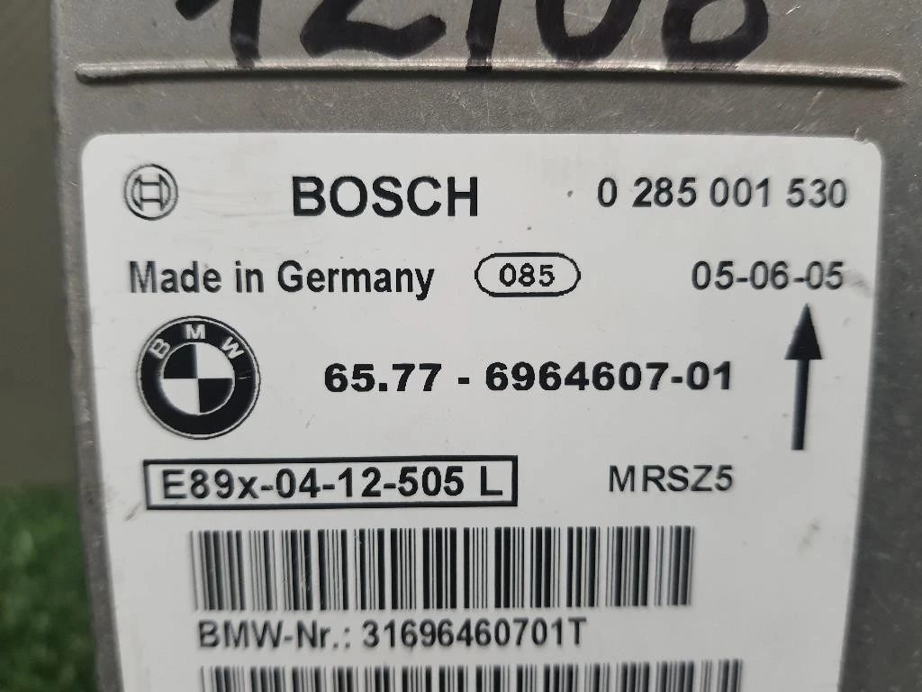 Centralina Air-bag 65776964607 Bmw Serie 1 E87 Berlina 2005