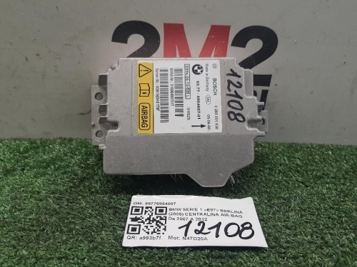 Centralina Air-bag 65776964607 Bmw Serie 1 E87 Berlina 2005