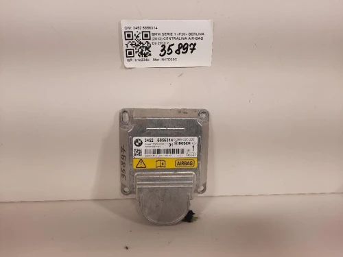 Centralina Air-bag 3452 6856314 Bmw Serie 1 F20 Berlina 2012