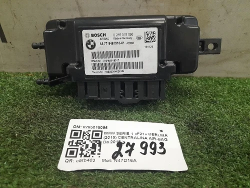 Centralina Air-bag 0285015096 Bmw Serie 1 F21 Berlina 2015