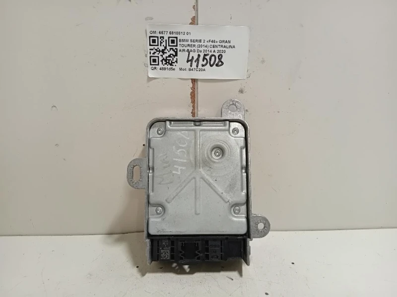 Centralina Air-bag 6577 6818812 01 Bmw Serie 2 F46 GRAN Tourer 2014