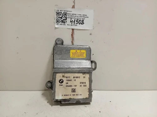 Centralina Air-bag 6577 6818812 01 Bmw Serie 2 F46 GRAN Tourer 2014