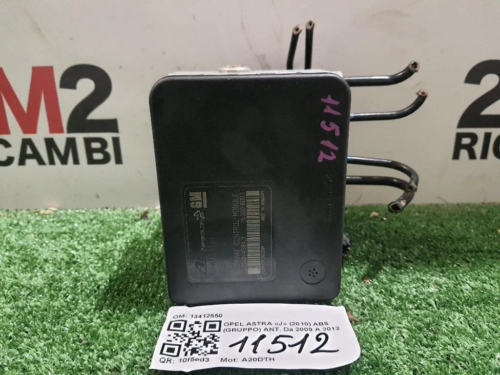 ABS Gruppo ANT 13412550 Opel Astra J 2010