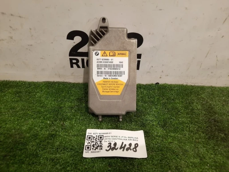 Centralina Air-bag 6577 9239985-01 Bmw Serie 5 F10 Berlina 2010
