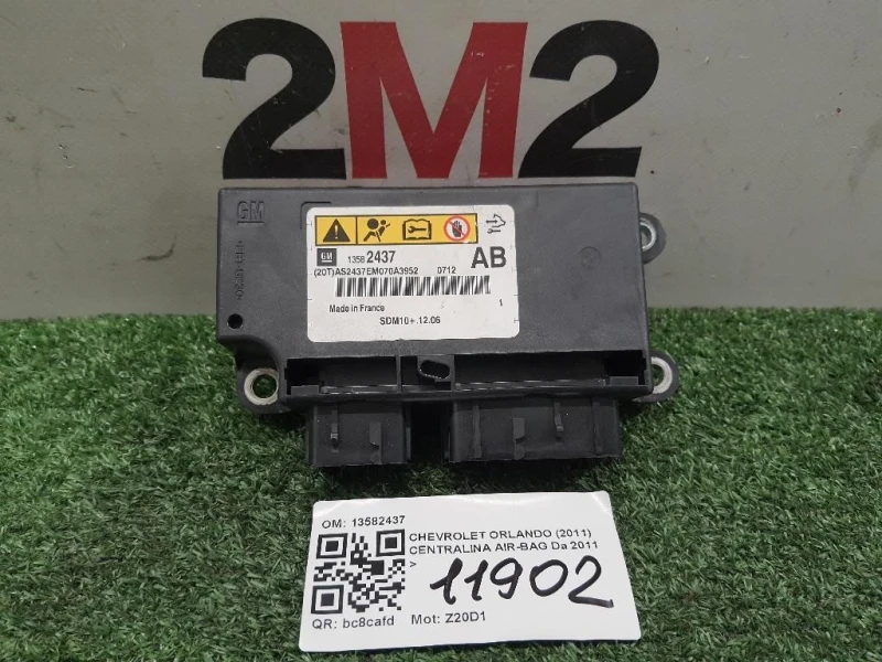 Centralina Air-bag 13582437 Chevrolet Orlando 2011