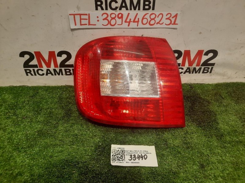 Fanale POST SX 27550102 Fiat Multipla II 2004