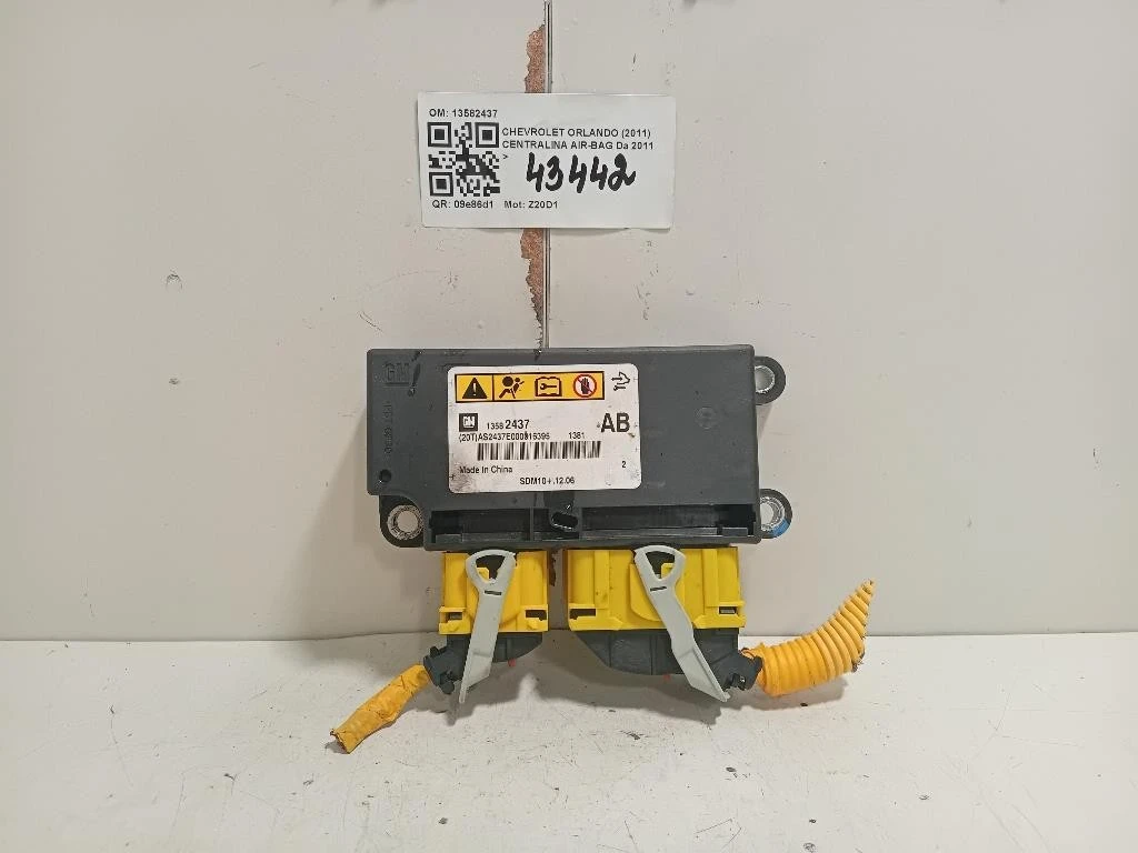Centralina Air-bag 13582437 Chevrolet Orlando 2011