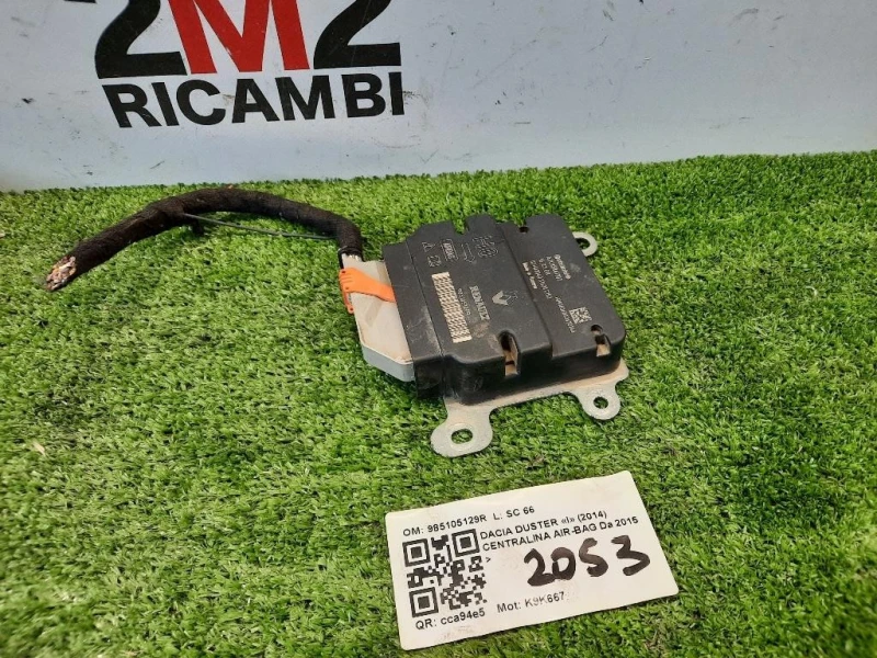 Centralina Air-bag 985105129R Dacia Duster I 2014