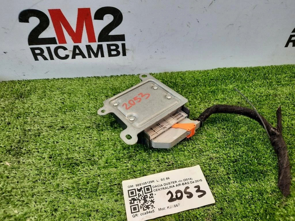 Centralina Air-bag 985105129R Dacia Duster I 2014
