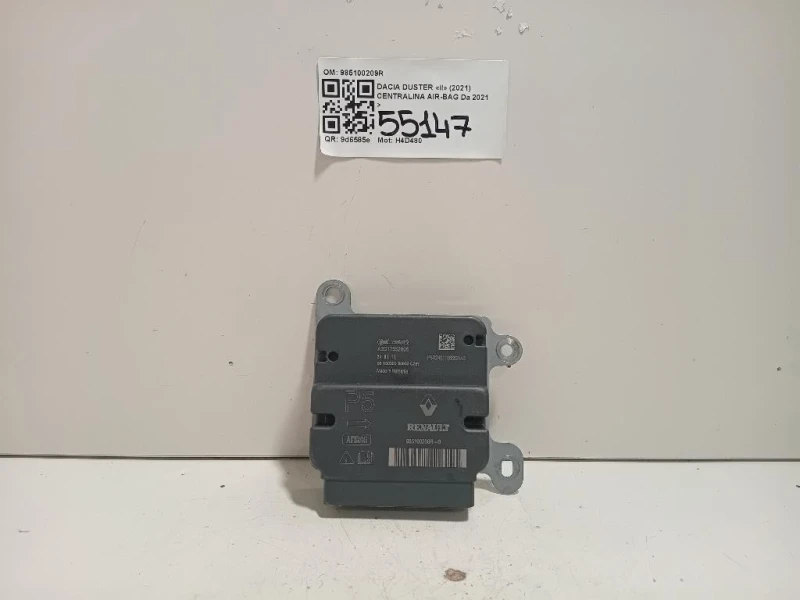 Centralina Air-bag 985100209R Dacia Duster II 2021