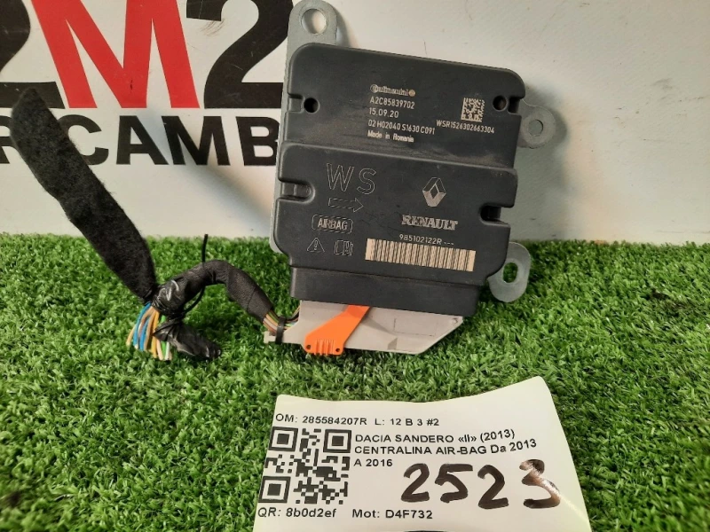 Centralina Air-bag 285584207R Dacia Sandero II 2013