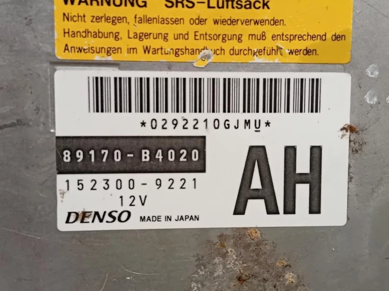 Centralina Air-bag 89170-B4020 Daihatsu Terios II 2006