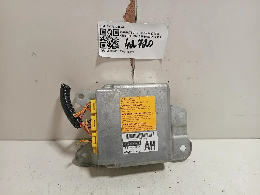 Centralina Air-bag 89170-B4020 Daihatsu Terios II 2009