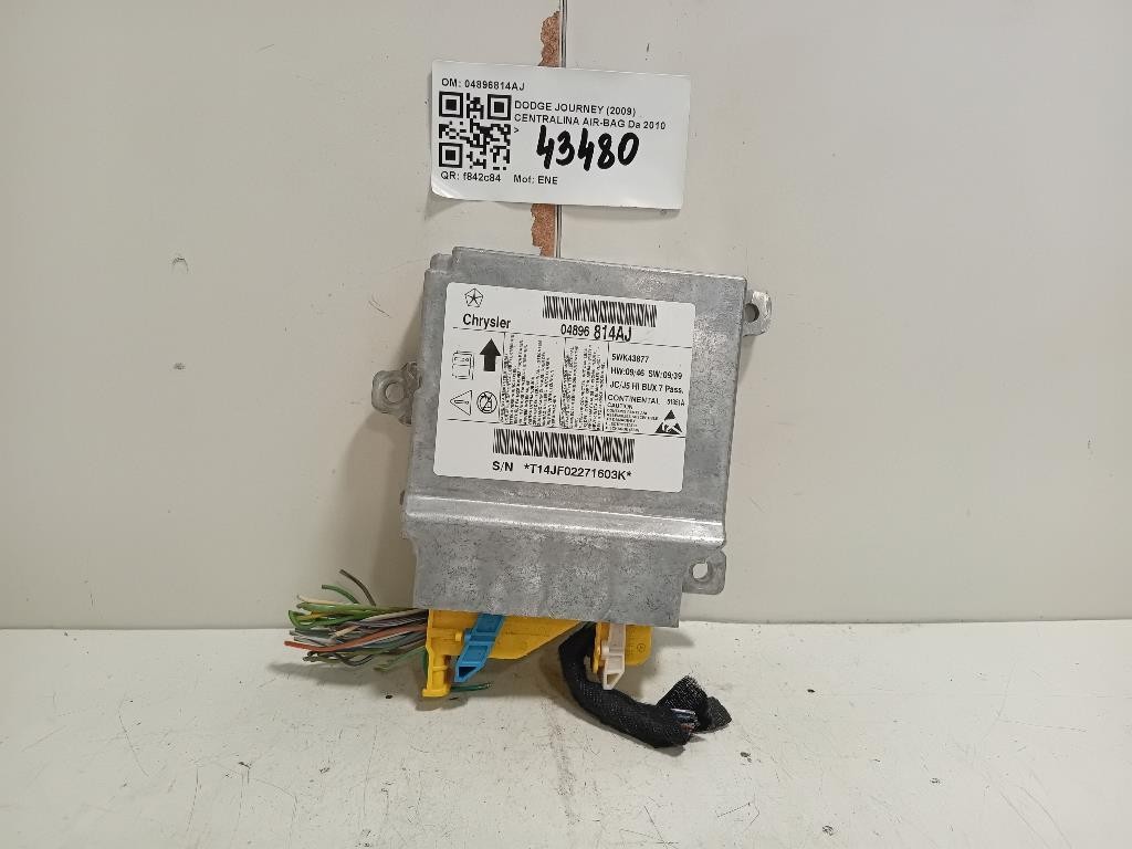Centralina Air-bag 04896814AJ Dodge Journey 2009