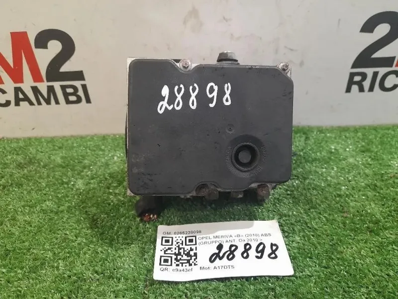 ABS Gruppo ANT 0265238098 Opel Meriva B 2010