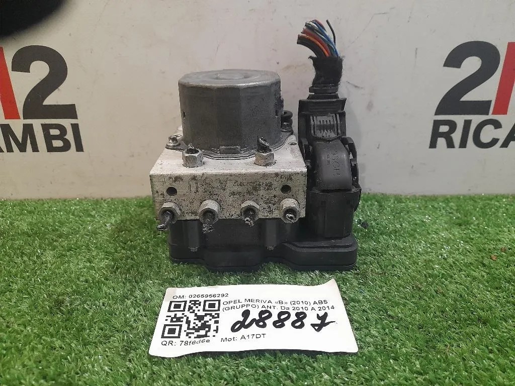 ABS Gruppo ANT 0265956292 Opel Meriva B 2010