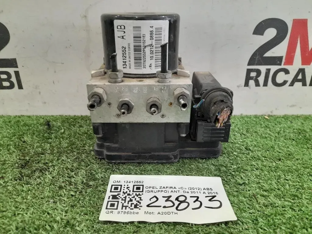 ABS Gruppo ANT 13412552 Opel Zafira C 2012
