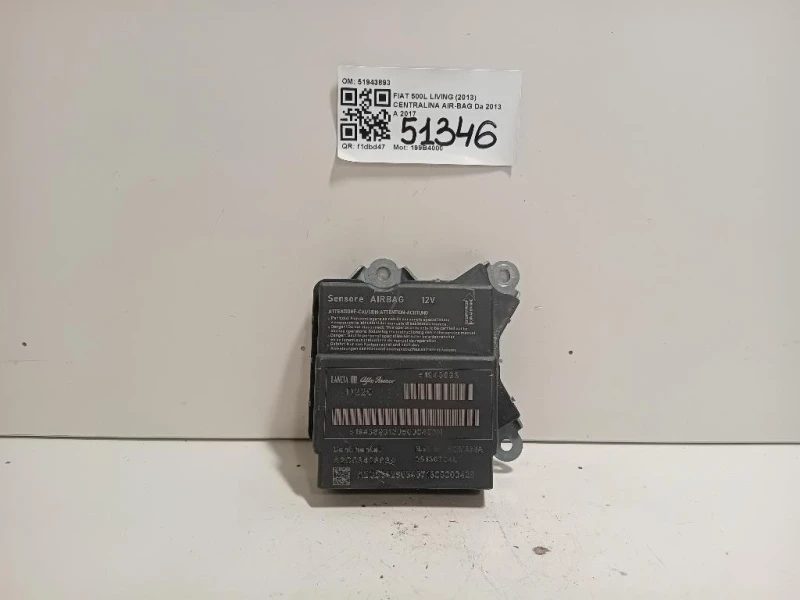 Centralina Air-bag 51943893 Fiat 500L Living 2013