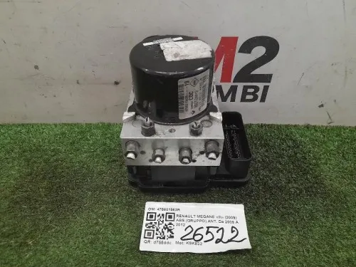 ABS Gruppo ANT 476601563R Renault Mégane III 2009