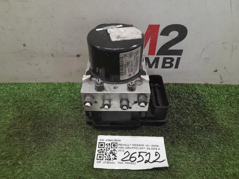 ABS Gruppo ANT 476601563R Renault Mégane III 2009
