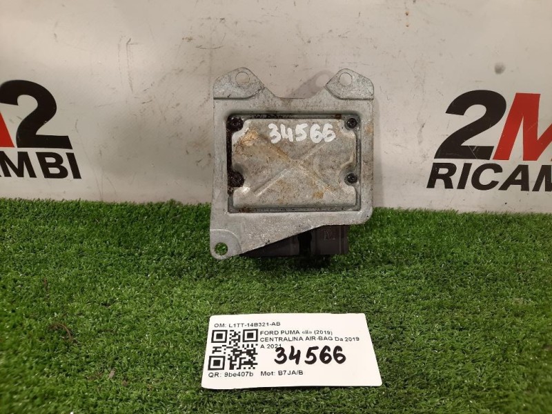 Centralina Air-bag L1TT-14B321-AB Ford PUMA II 2019