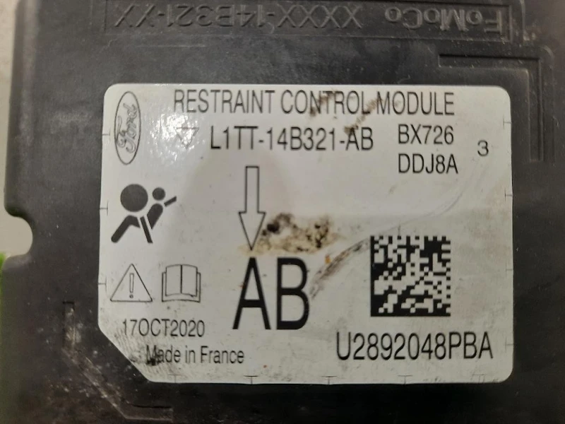 Centralina Air-bag L1TT-14B321-AB Ford PUMA II 2019