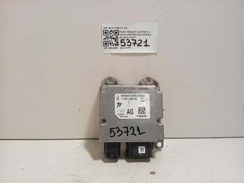 Centralina Air-bag BK2T-14B321-AG Ford Transit Custom I 2013