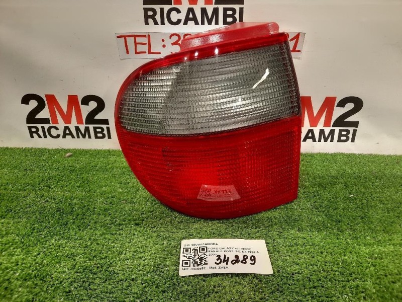 Fanale POST SX 95VW13A603DA Ford Galaxy II 2000